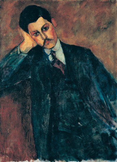 Portrait of Jean Alexandre (1909) by Amedeo Modigliani